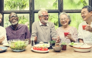 Seniors Enjoying Together